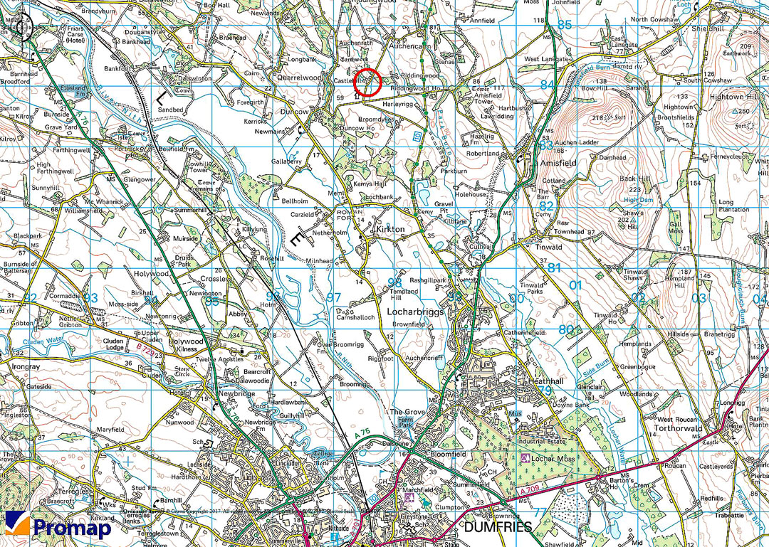 For Sale 2 CASTLE HILL COTTAGE DUNCOW, KIRKMAHOE, DUMFRIES, DG1 1RD