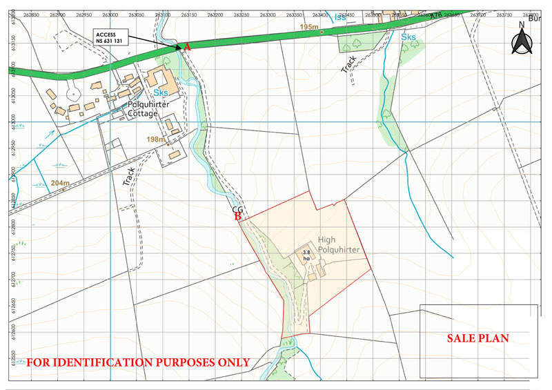 For Sale HIGH POLQUHIRTER New Cumnock, Ayrshire, KA18 4NW