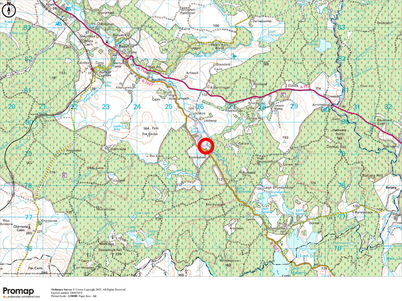 For Sale CRAIGANCE Knockycoid, Barrhill, Girvan, KA26 0QY